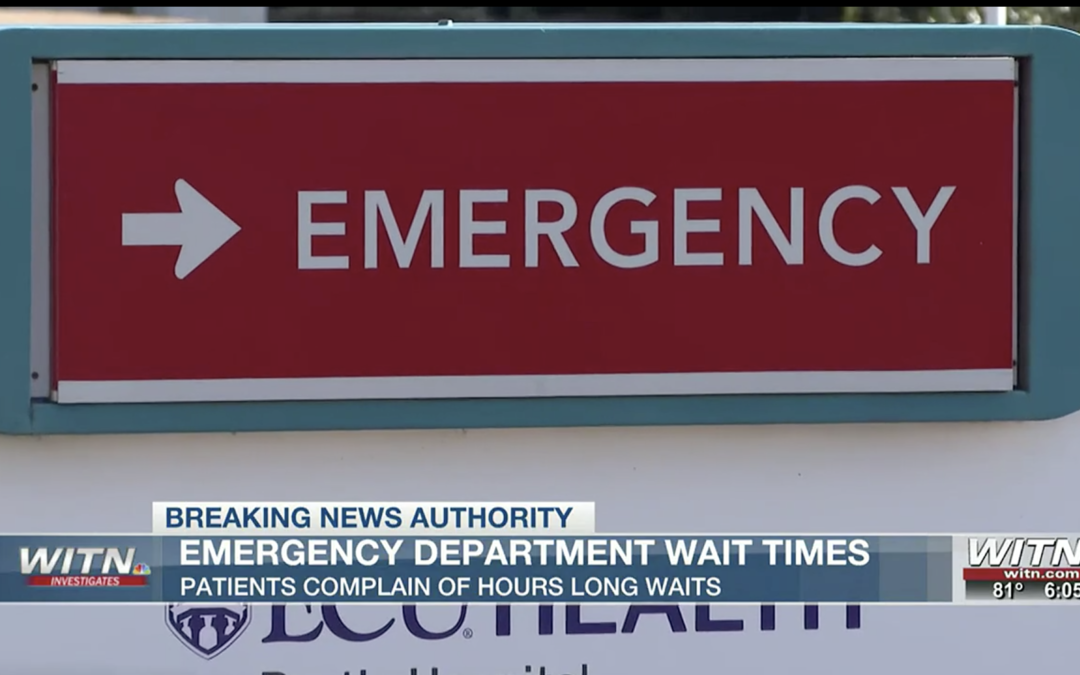 WITN Investigates: a closer look at ED wait times in the east